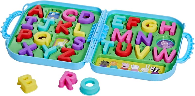 Peppa Pig Alphabet Puzzle Learning Toy for Kids, 3+
