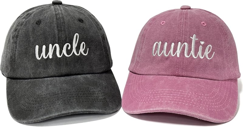 Embroidered Hats for Family Members