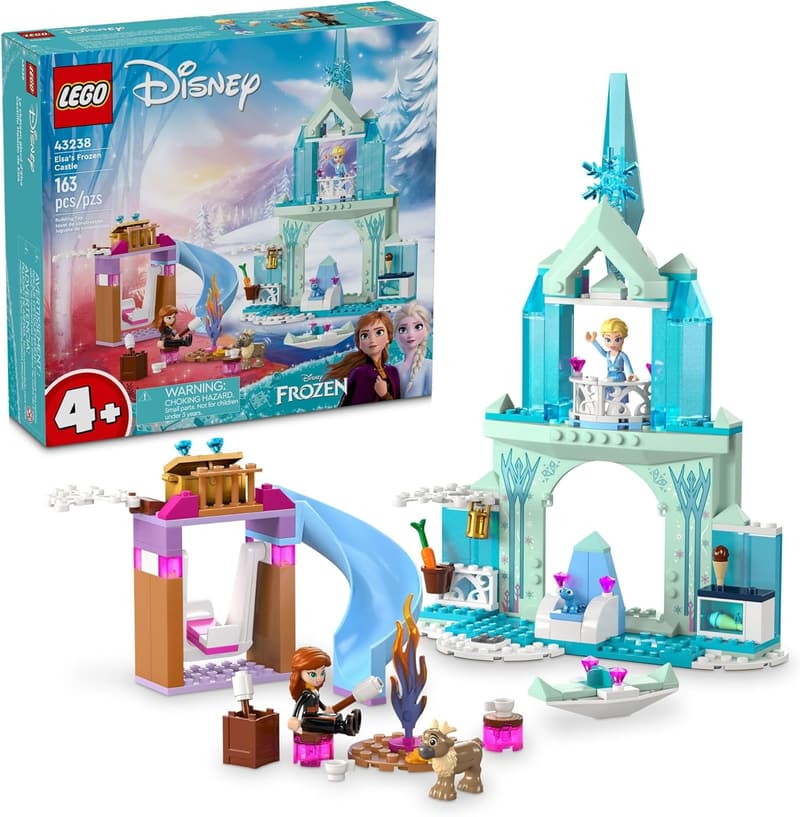 Frozen Castle Building Toy Set - Disney Elsa - Ages 4+