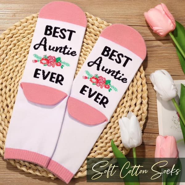 Aunt Birthday and Mother's Day Canvas Tote Bag Gift