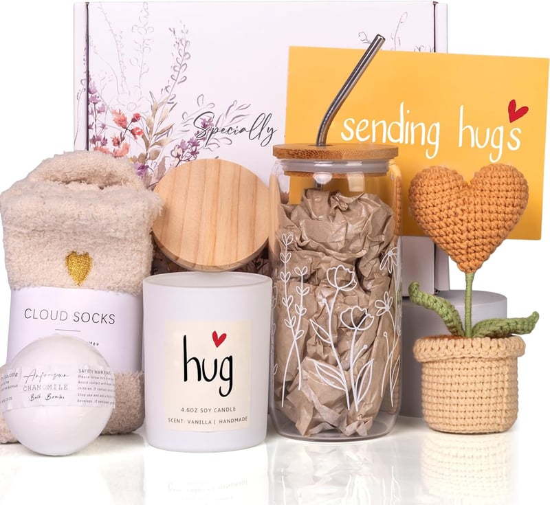 Get Well Soon Care Package for Women - Sympathy Basket