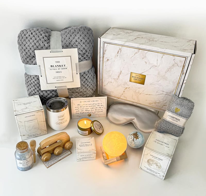 Surgery Recovery Gift Basket for Women - 11 PC Get Well Soon
