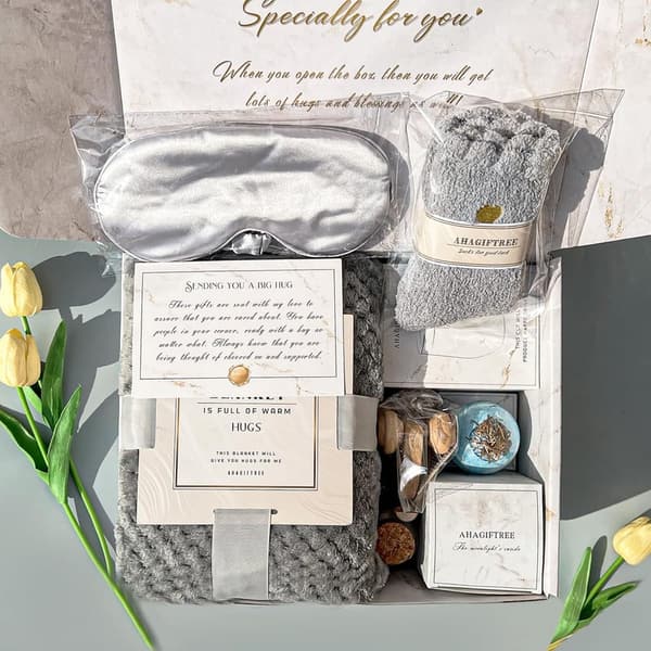 Surgery Recovery Gift Basket for Women - 11 PC Get Well Soon
