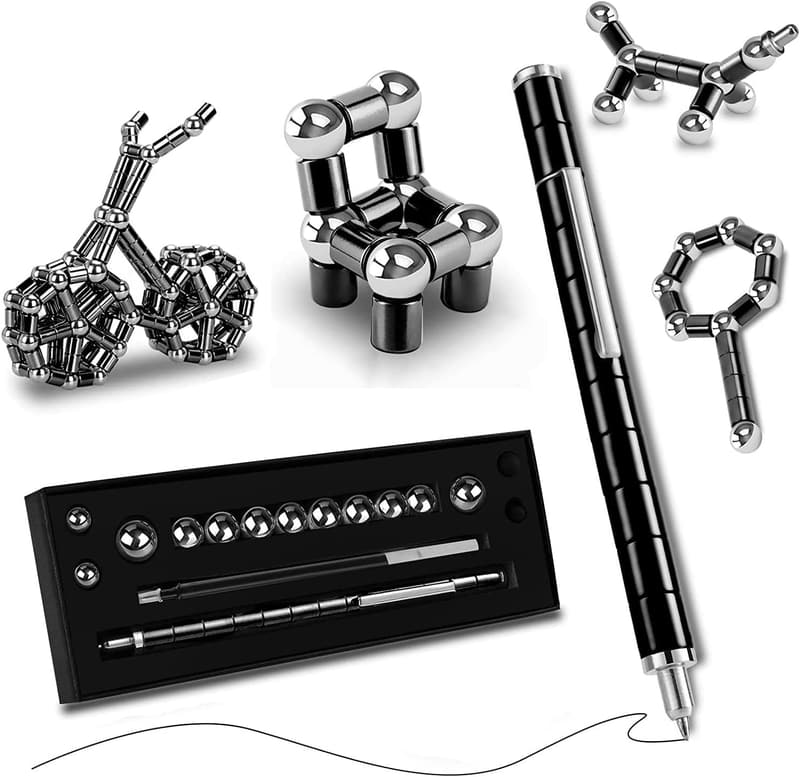 Fidget Magnetic Pen Toy for Boys Aged 8-12