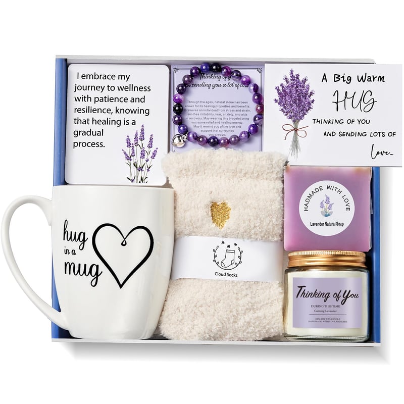 Get Well Soon Gift Basket for Women - Comfort Care Package