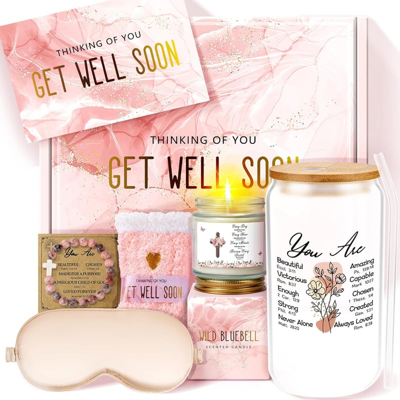 Get Well Soon Gift Basket for Women - Care Package