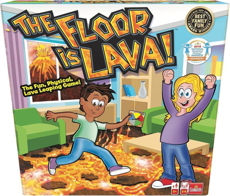 Floor is Lava! Interactive Game - Fun for Kids & Adults