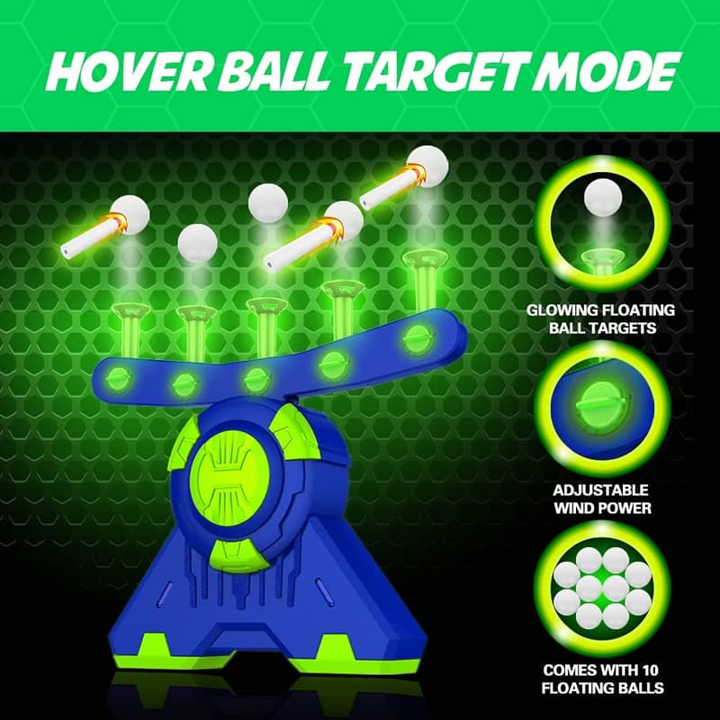 Glow-in-the-Dark Shooting Game Toy for Kids Ages 5+