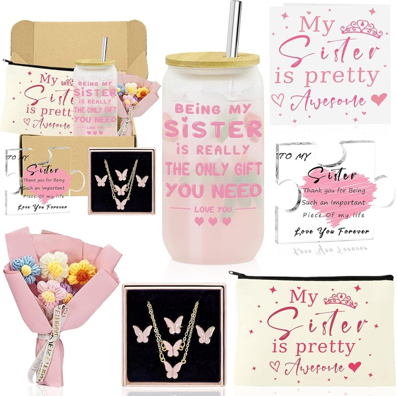 Sister Birthday Gift Basket – Unique & Funny Presents