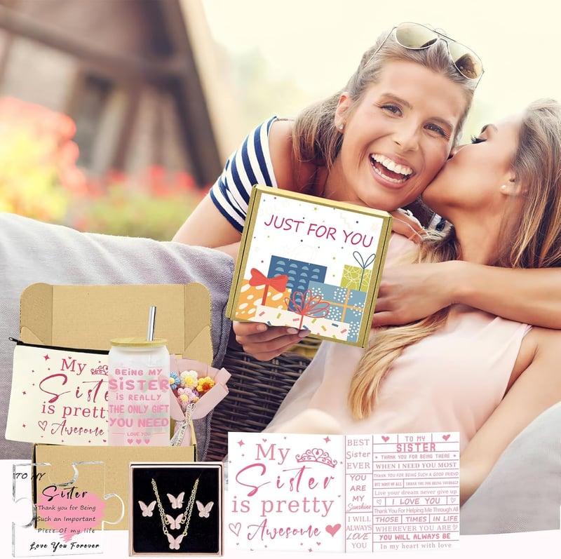 Sister Birthday Gift Basket – Unique & Funny Presents