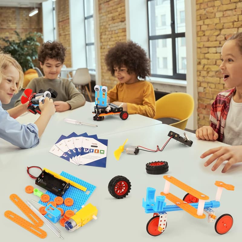 STEM Robotics Car Kit for Kids Ages 5-12 - Engineering Fun