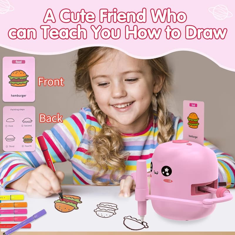 Interactive Drawing Robot for Kids - Educational Art Toy