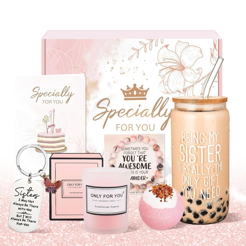 Sister Birthday Gift Basket Set - 7 Unique Ideas for Sisters