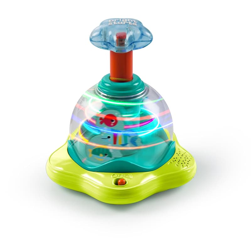 Musical Baby Toy – Press & Glow Spinner for 6 Months+
