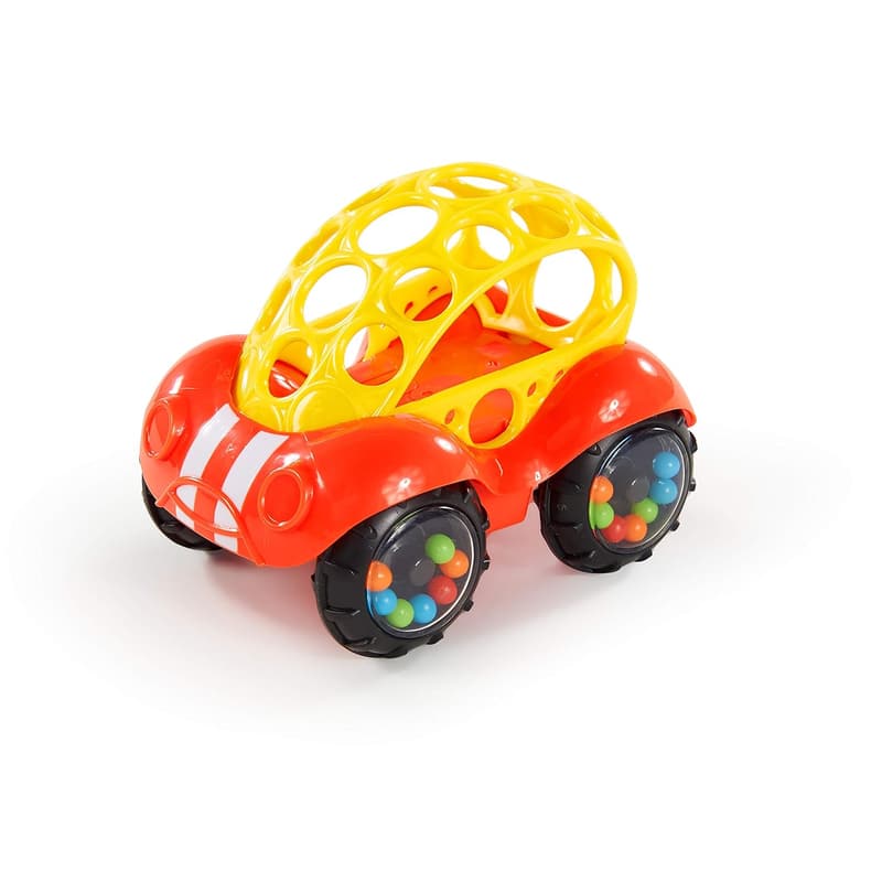 BPA-Free Infant Crawling Toy - Oball Rattle & Roll Buggie