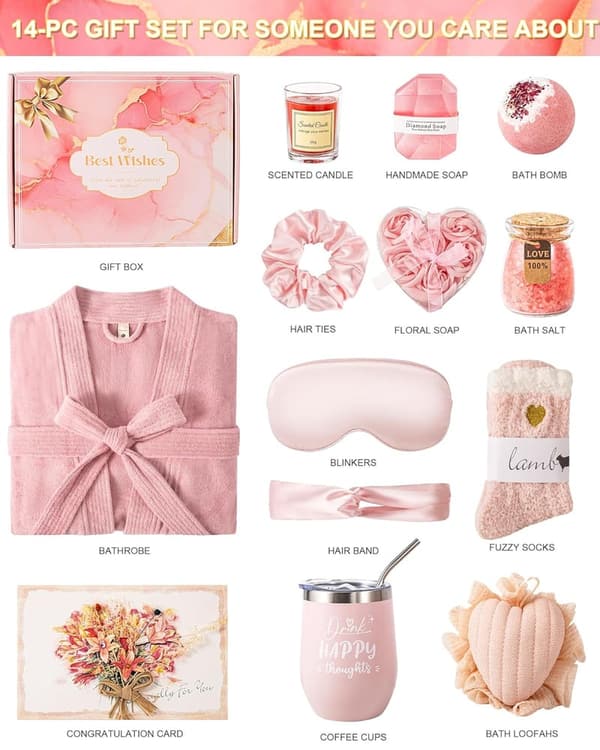 Mother's Day Spa Gift Basket for Women