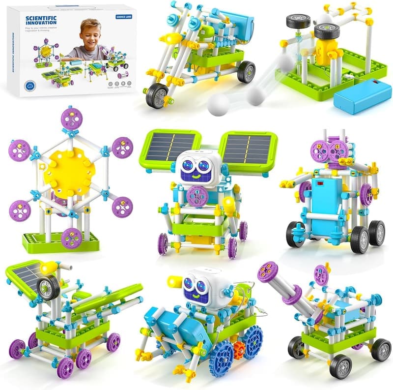 STEM Toys Kit for Kids 6+ | 36+ Solar Robot Models & Sensors