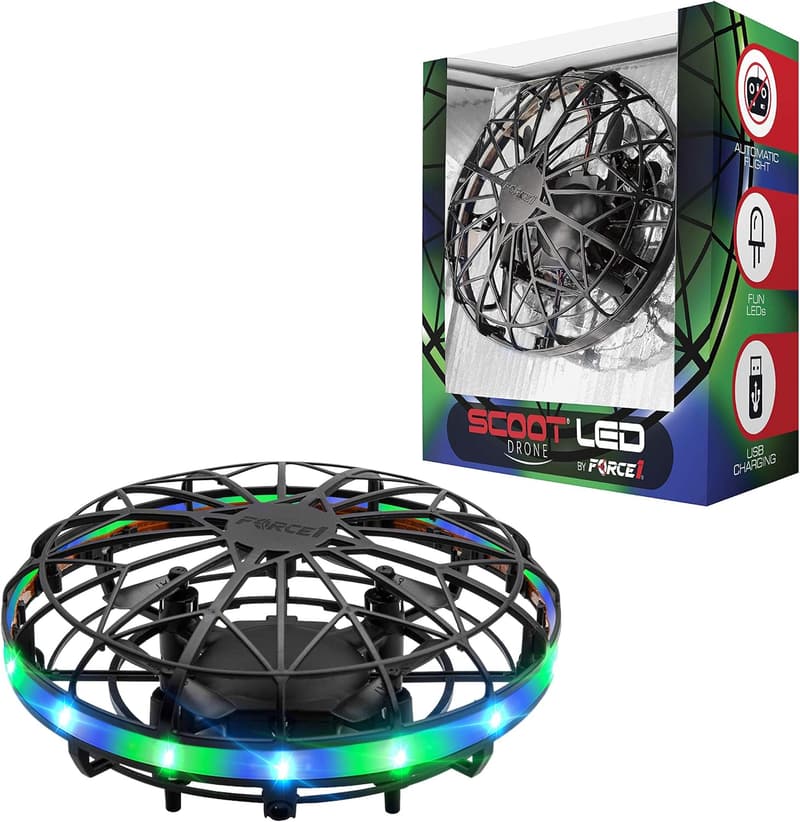 LED Hand Operated Drone for Kids and Adults - Mini Flying Orb