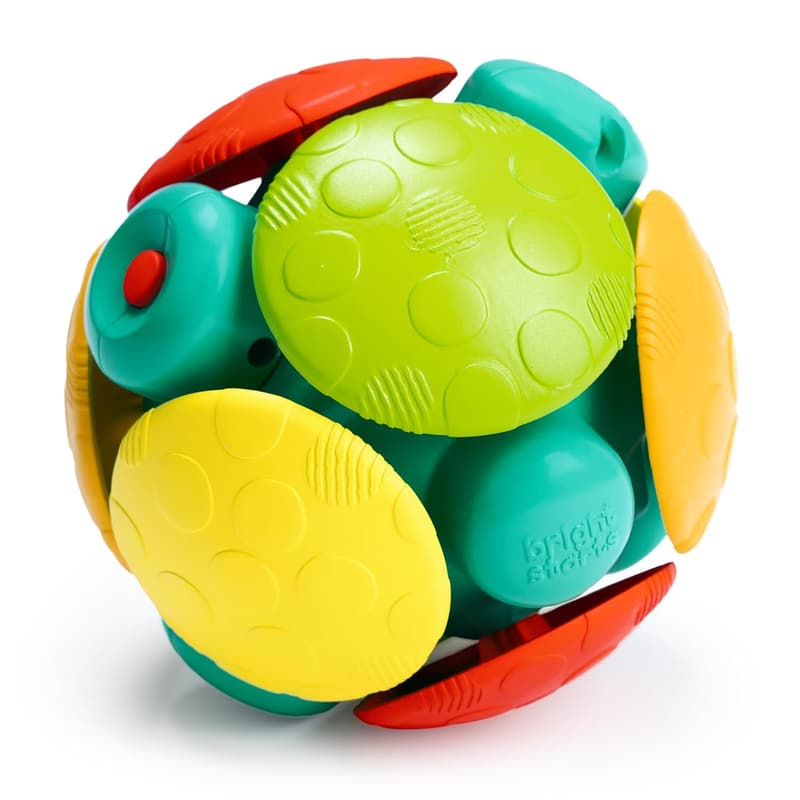 Interactive Wobble Bobble Activity Ball Toy for Babies 3 Months+