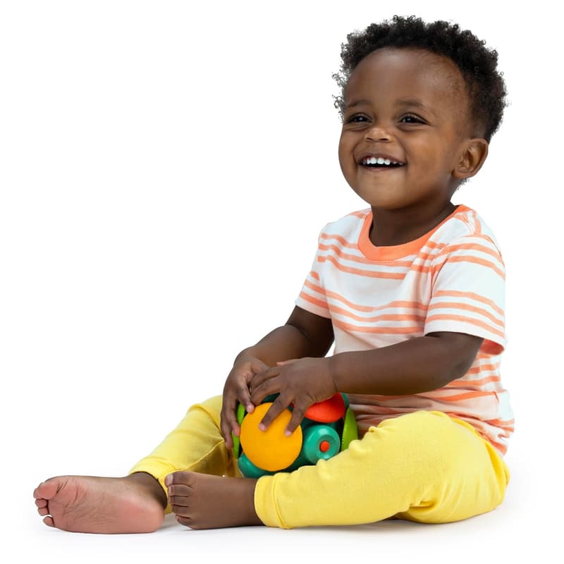 Interactive Wobble Bobble Activity Ball Toy for Babies 3 Months+