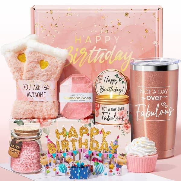 Relaxing Rose Spa Gift Set for Women's Birthday