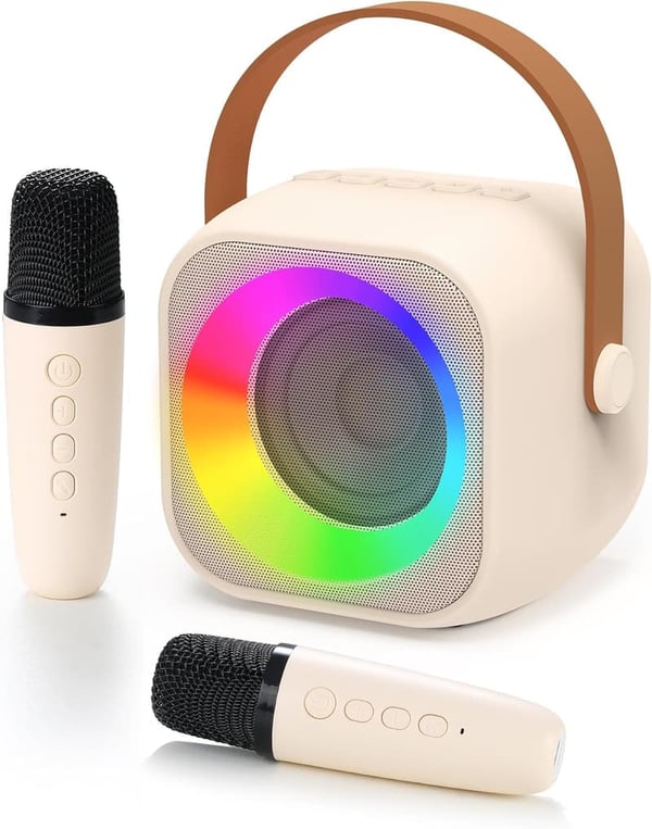 Karaoke Machine for Kids, 2 Mic Fun Gift for Ages 3-12