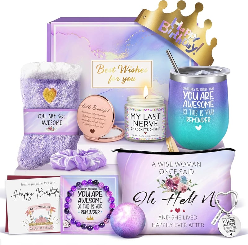 Birthday Gift Basket for Women - Best Friends & Family Set