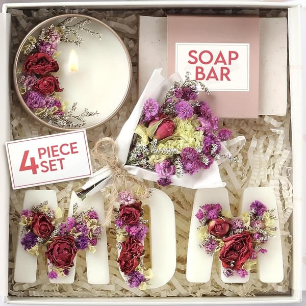 Mother's Day Spa Gift Basket – Dutch Flower Fields Candle Set