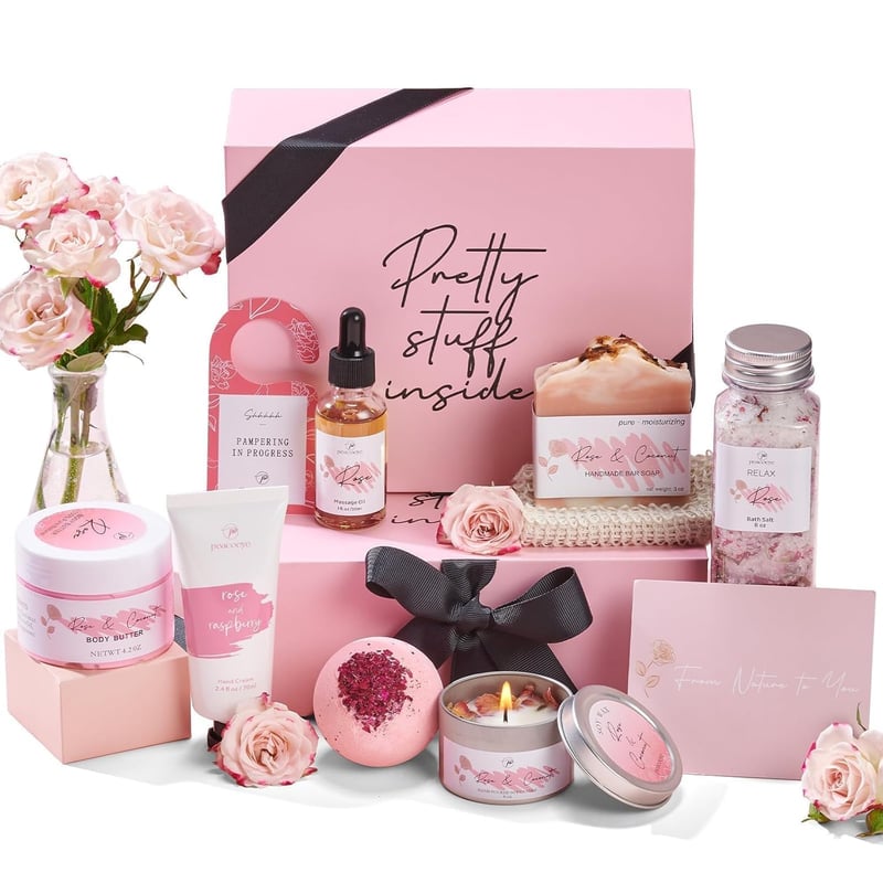 Relaxing Spa Gift Basket for Women - Mother's Day Self-Care Package