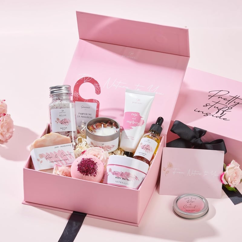 Relaxing Spa Gift Basket for Women - Mother's Day Self-Care Package