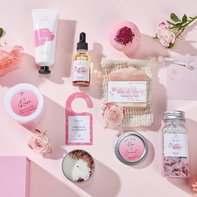 Relaxing Spa Gift Basket for Women - Mother's Day Self-Care Package