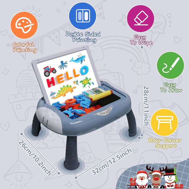 Educational Magnetic Letter and Number Toy for Toddlers, 1-2 Years