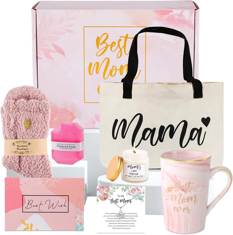 Gift Basket for New Moms – Perfect Birthday & Thanksgiving Present