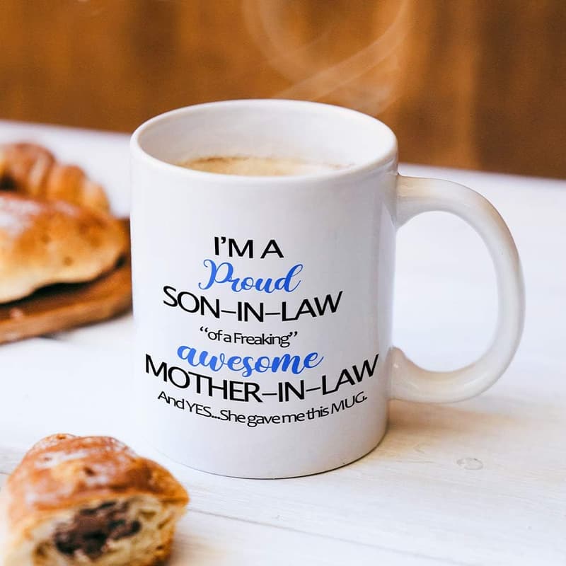 Humorous 11oz Coffee Mug Gift for Son-in-Law