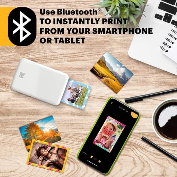 Portable Mini Instant Smartphone Photo Printer - Bluetooth Compatible