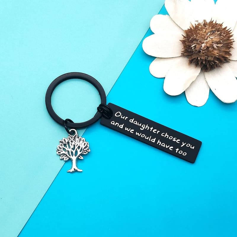 Keychain Gift for Son-in-Law from Mother-in-Law