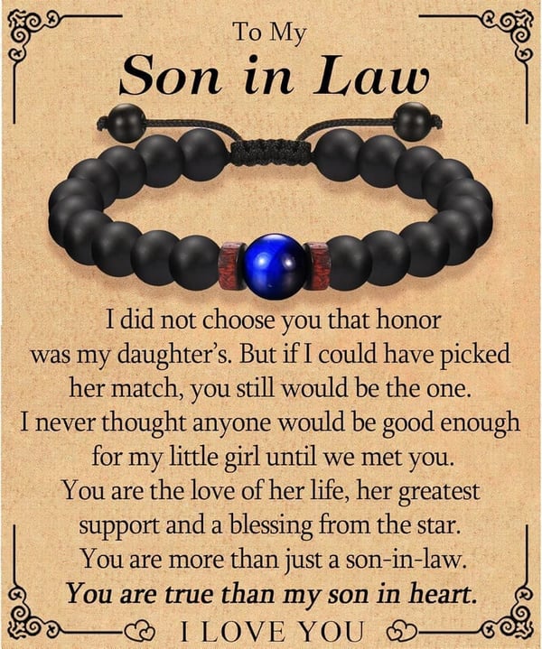 Sentimental Bracelets for Men - Birthday, Father's Day Gift