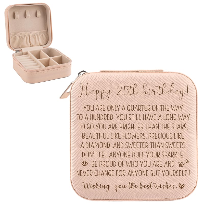 25th Birthday Jewelry Gift Box for Women