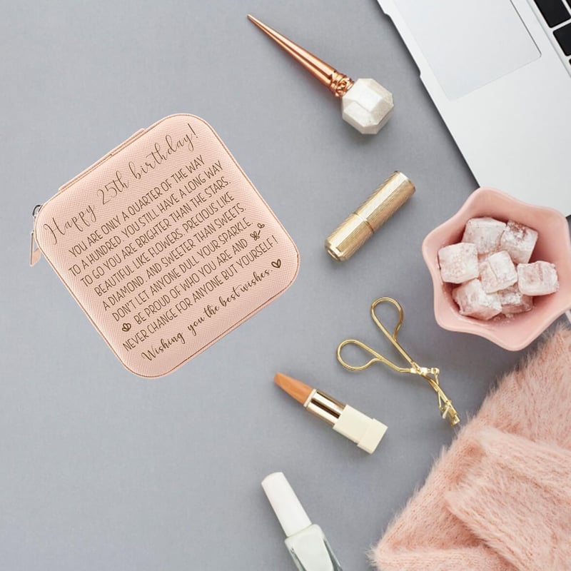 25th Birthday Jewelry Gift Box for Women