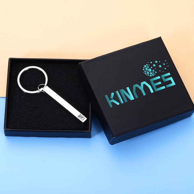 6th Anniversary Iron Keychain Gift for Couples