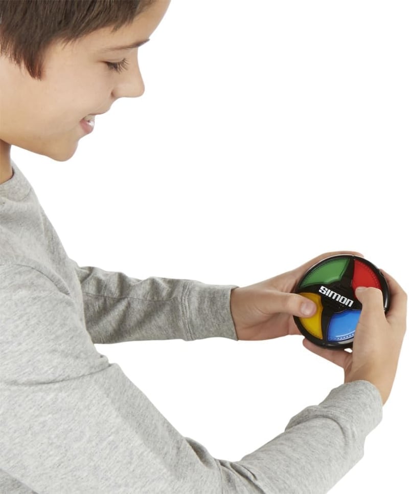 Simon Micro Electronic Game - Compact Classic Fun for Kids 8+