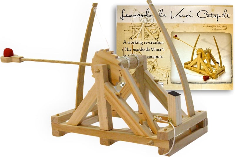Leonardo da Vinci Catapult STEM Kit for Kids Age 8-14