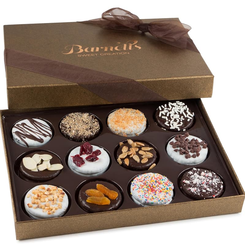 Mother's Day Gourmet Chocolate Cookie Gift Basket for Mom