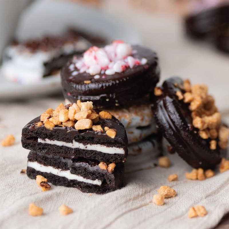 Mother's Day Gourmet Chocolate Cookie Gift Basket for Mom