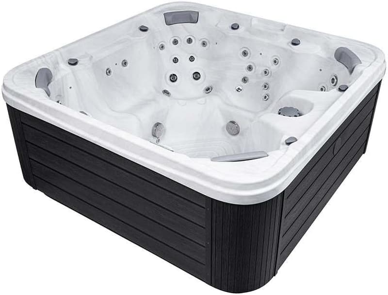 Chicago 7-Person Acrylic Hot Tub with Arctic Max Insulation