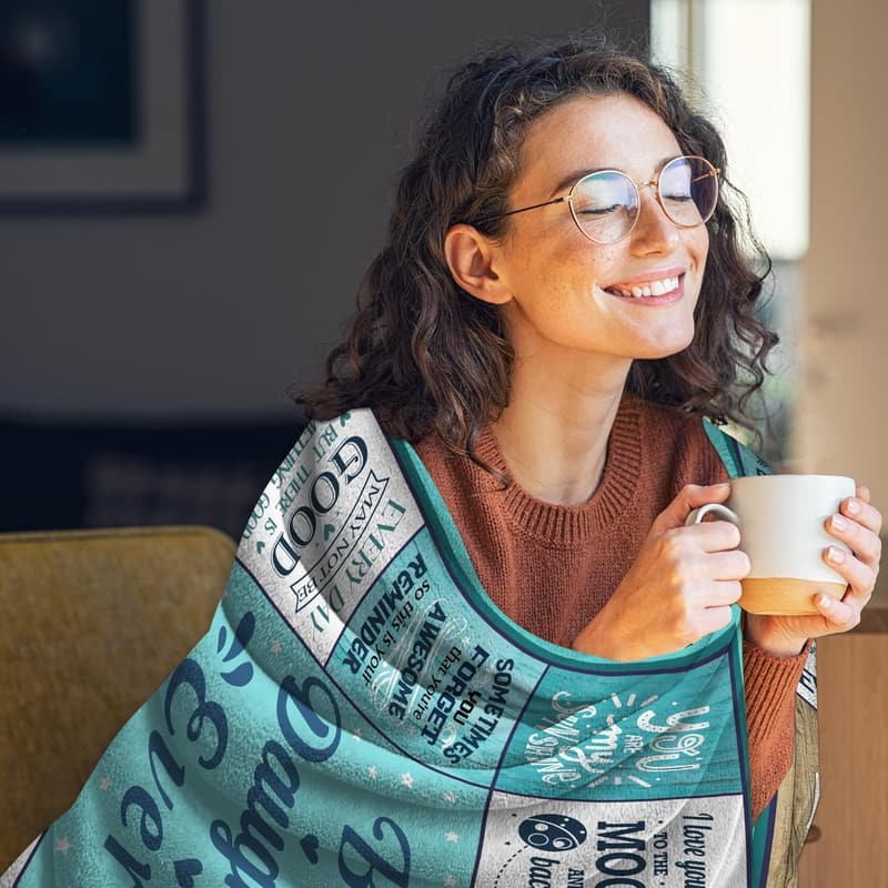 Mother's Day Blanket Gift for Daughter, 50