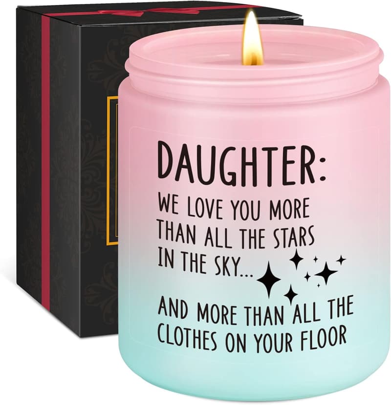Funny Unique Candle Gift for Teenage Girls - Birthday, Mom & Dad