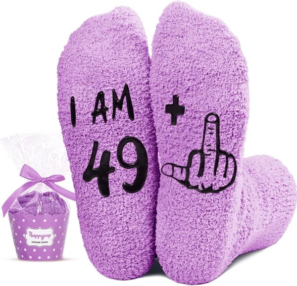 50th Birthday Gift Socks for Friends