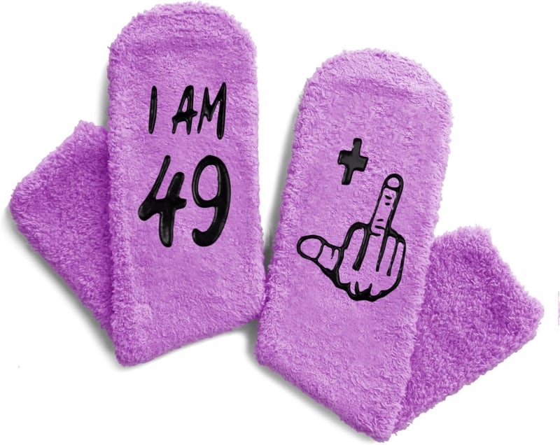 50th Birthday Gift Socks for Friends