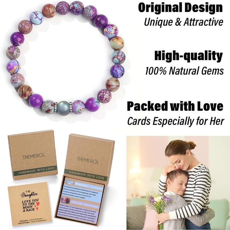Gemstone Bracelet Gift for Women